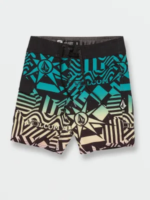 Volcom Little Boys Ringer Mod-Tech Trunks