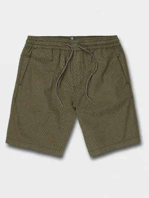Volcom Mens Frickin Mix Elastic Waist Shorts