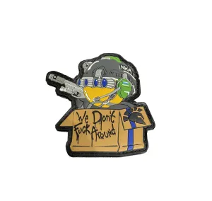 WE DON'T FUCK AROUND PVC MORALE PATCH