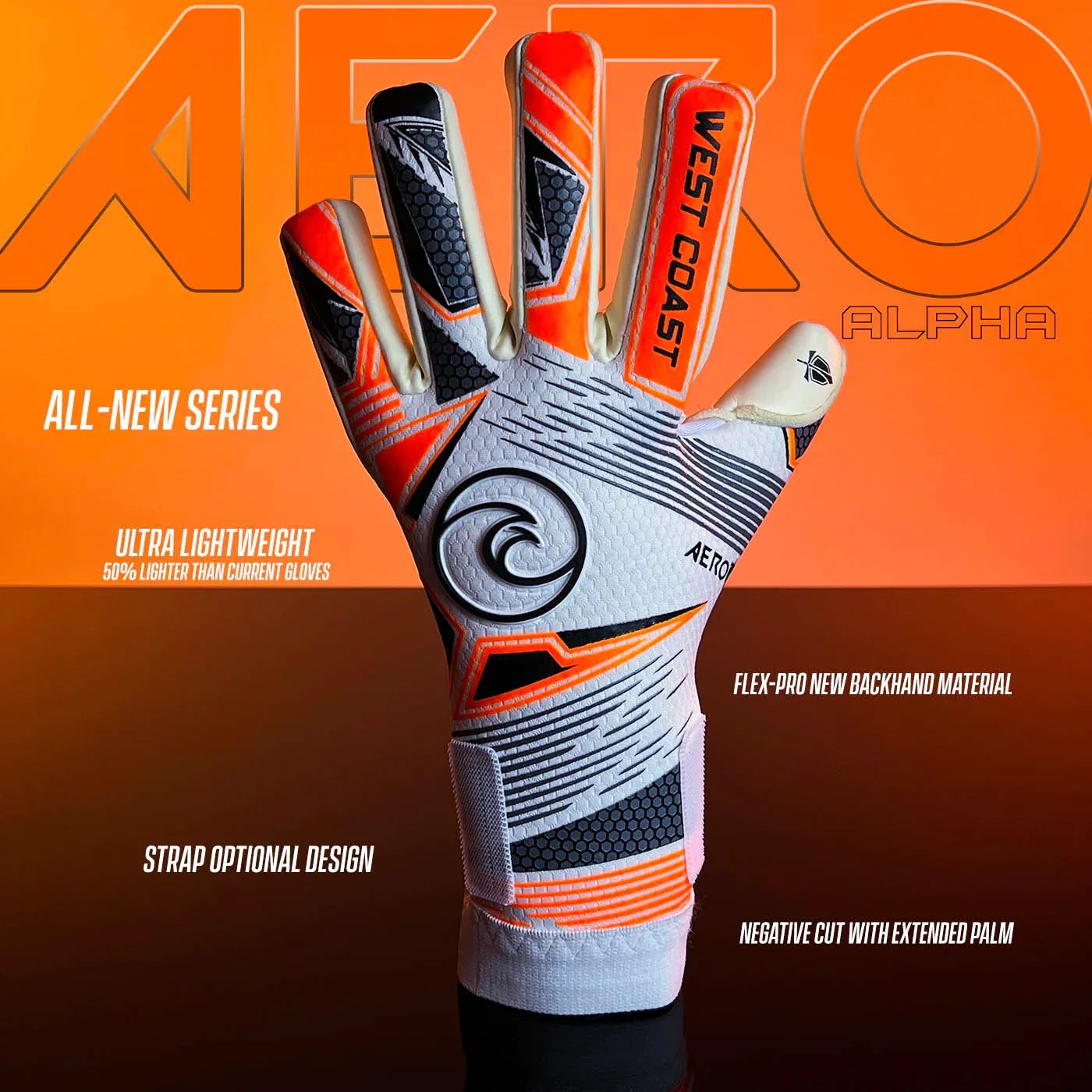 West Coast Aero Alpha Goalkeeper Gloves