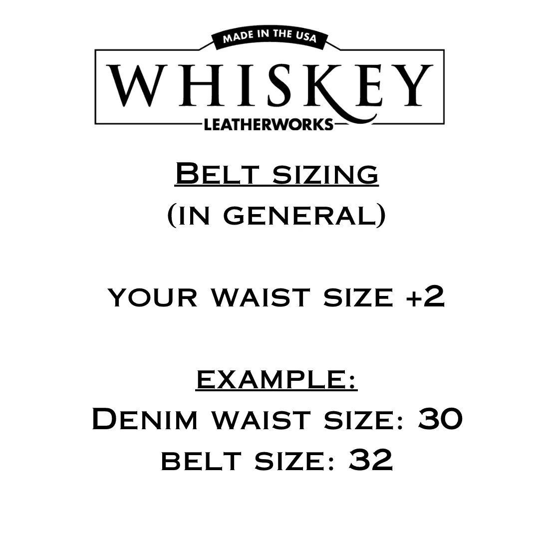 Whiskey Surf & Turf Belts