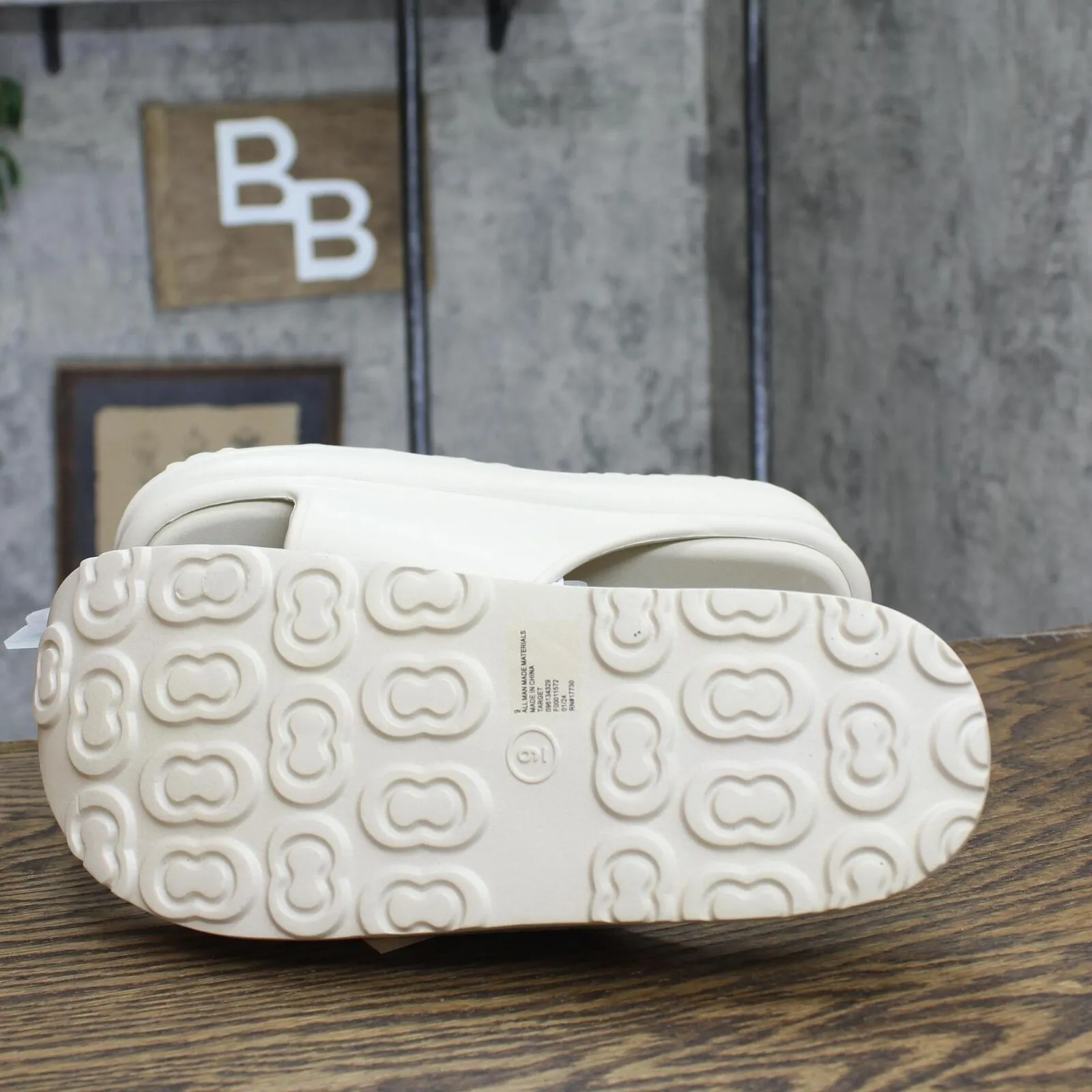 Wild Fable Womens Laney EVA Platform Sandals 89258971 Cream Off White 9M