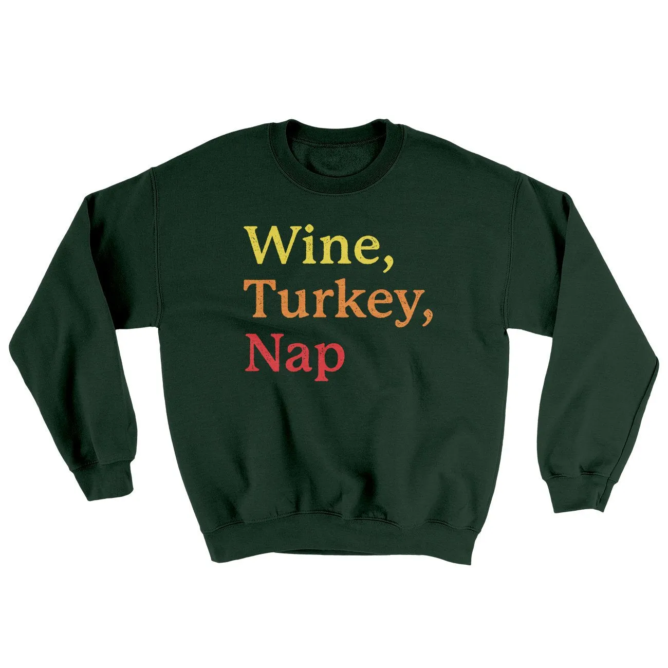 Wine, Turkey, Nap Ugly Sweater
