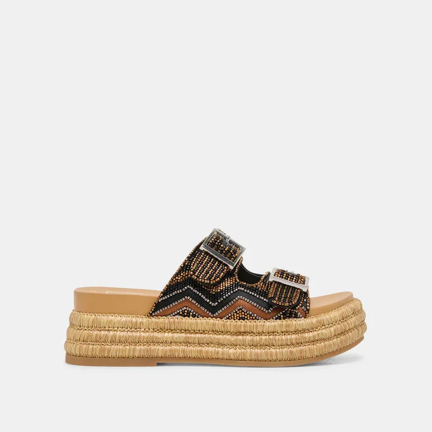 Wixie Sandal Black Multi