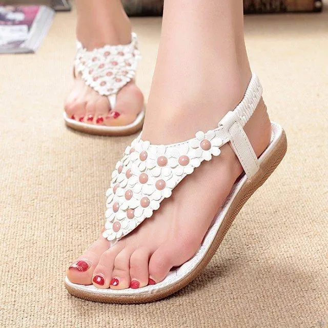 Women Sandals Bling Bowtie Fashion Peep Toe Jelly Shoes Sandal