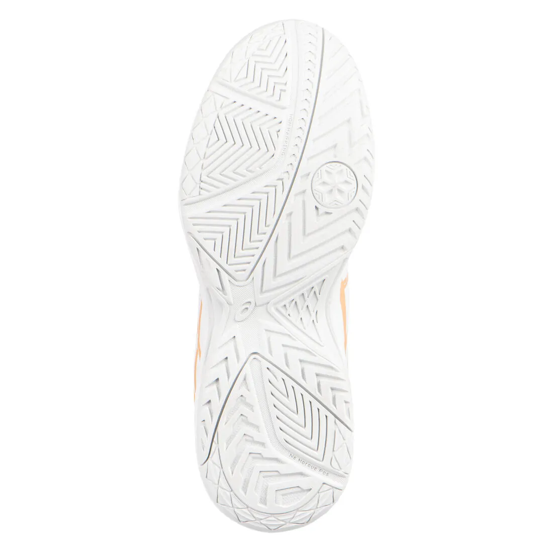 Women's Badminton, Squash, Indoor Sports Shoes Upcourt 4 - White
