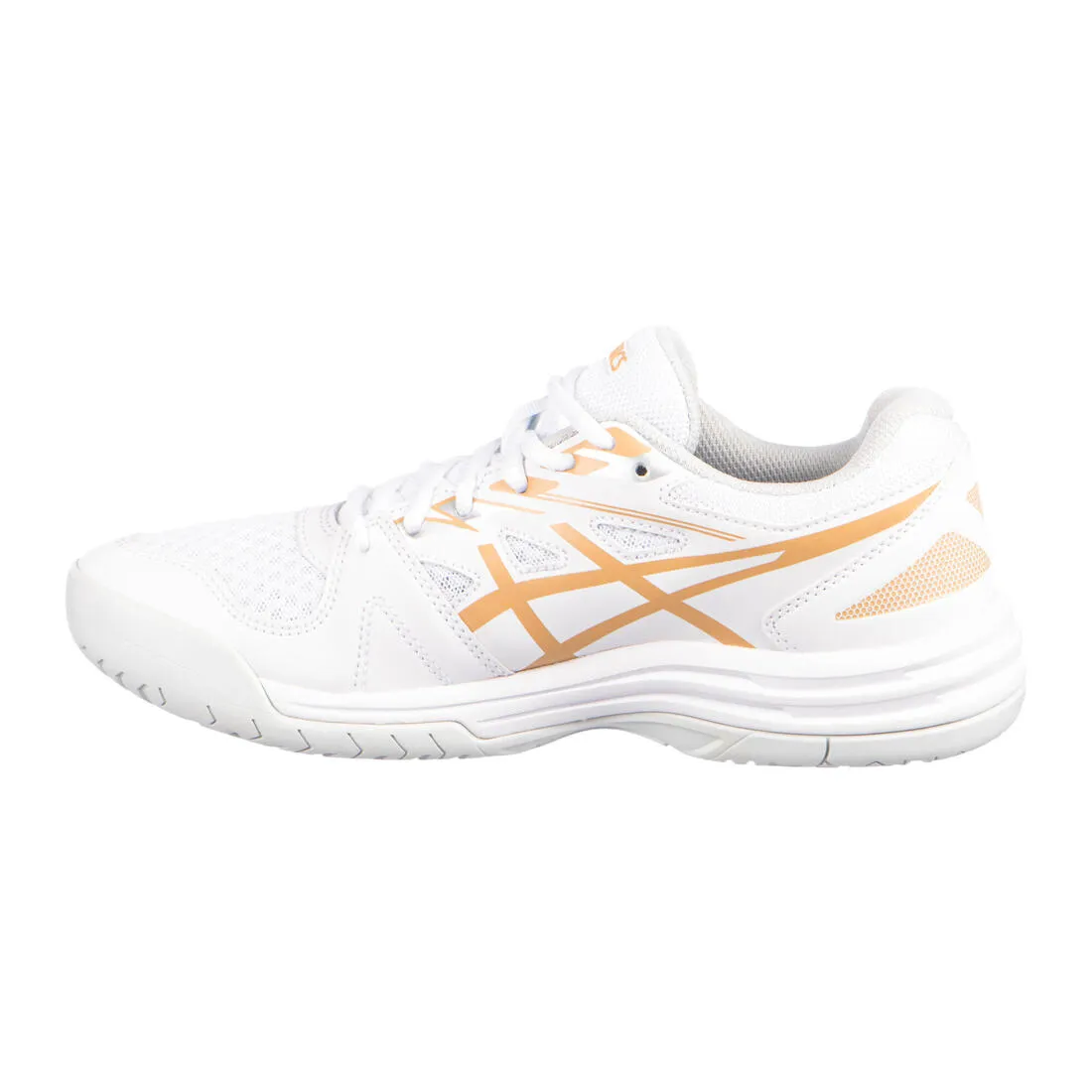 Women's Badminton, Squash, Indoor Sports Shoes Upcourt 4 - White