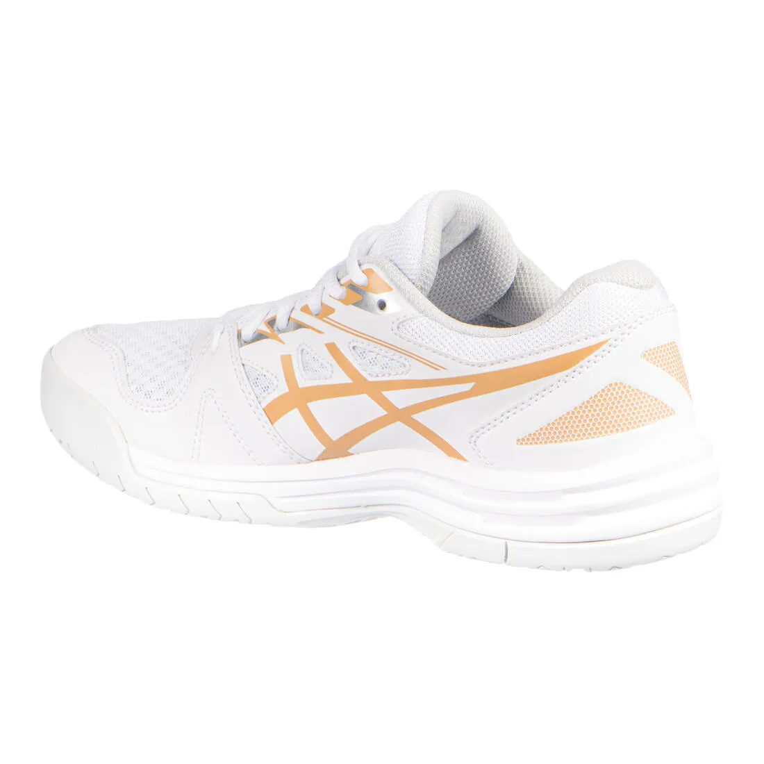 Women's Badminton, Squash, Indoor Sports Shoes Upcourt 4 - White