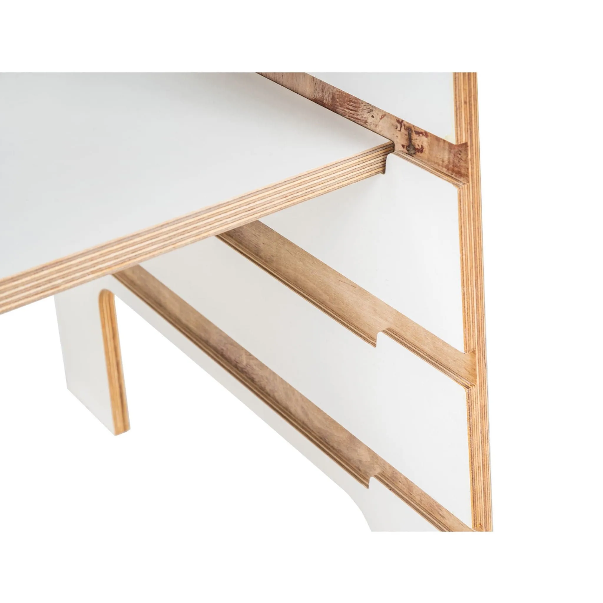 Wooden Kitchen Helper - Scandi Step Stool For Kids By MeowBaby