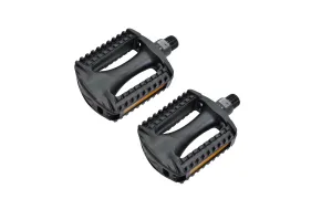 Xerama Kid's Platform Pedals - 9/16" Thread - Black