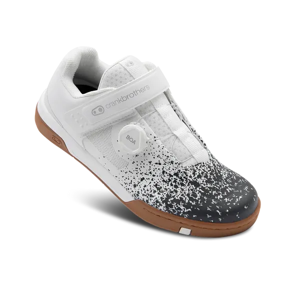 Zapatillas Crankbrothers Stamp Boa Splatter | Black-White Gum