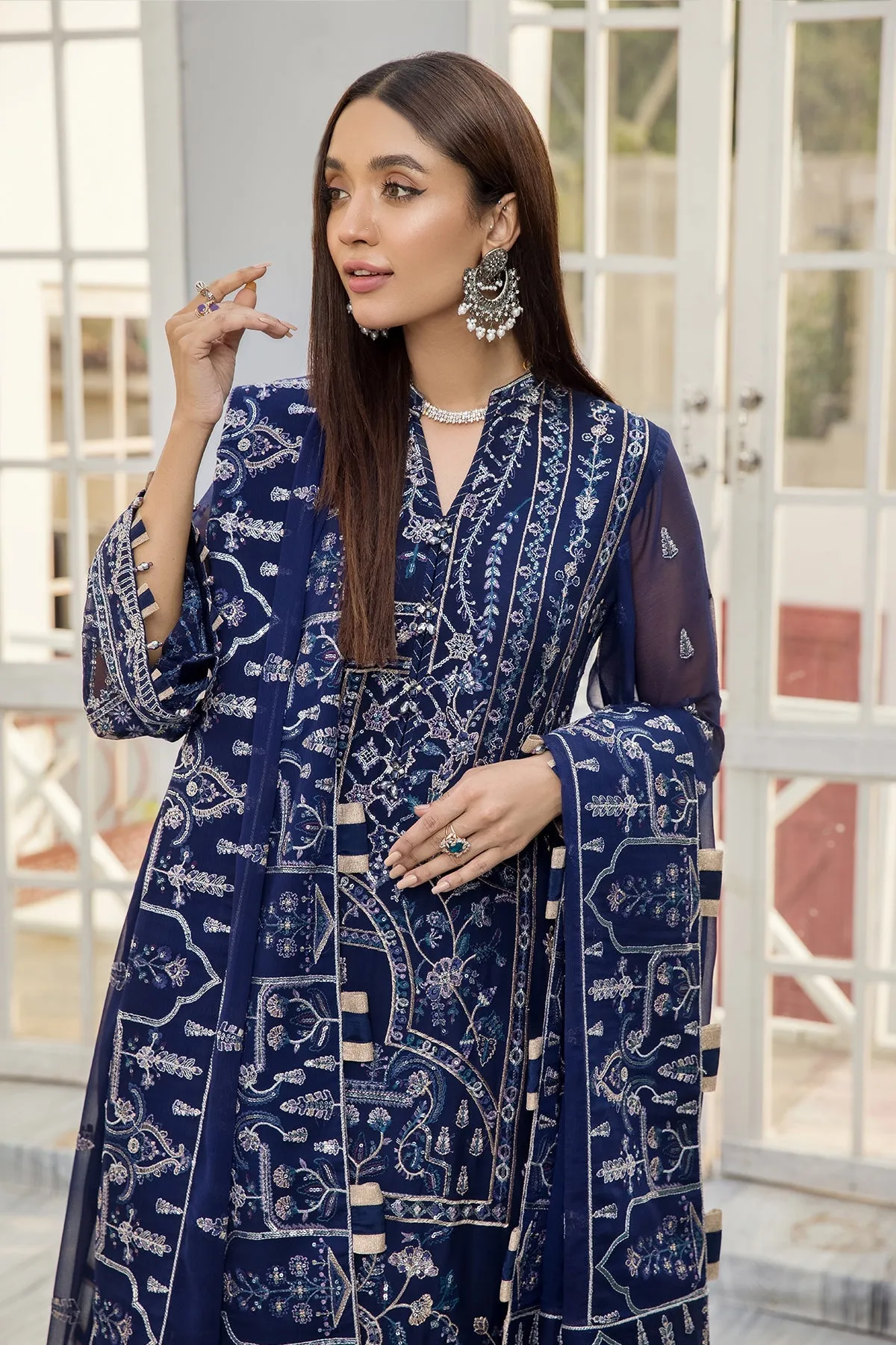 Zartash | Alizeh Fashion Embroidered Formal Collection 2022 | Unstitched and Stitched Embroidered Chiffon Suits