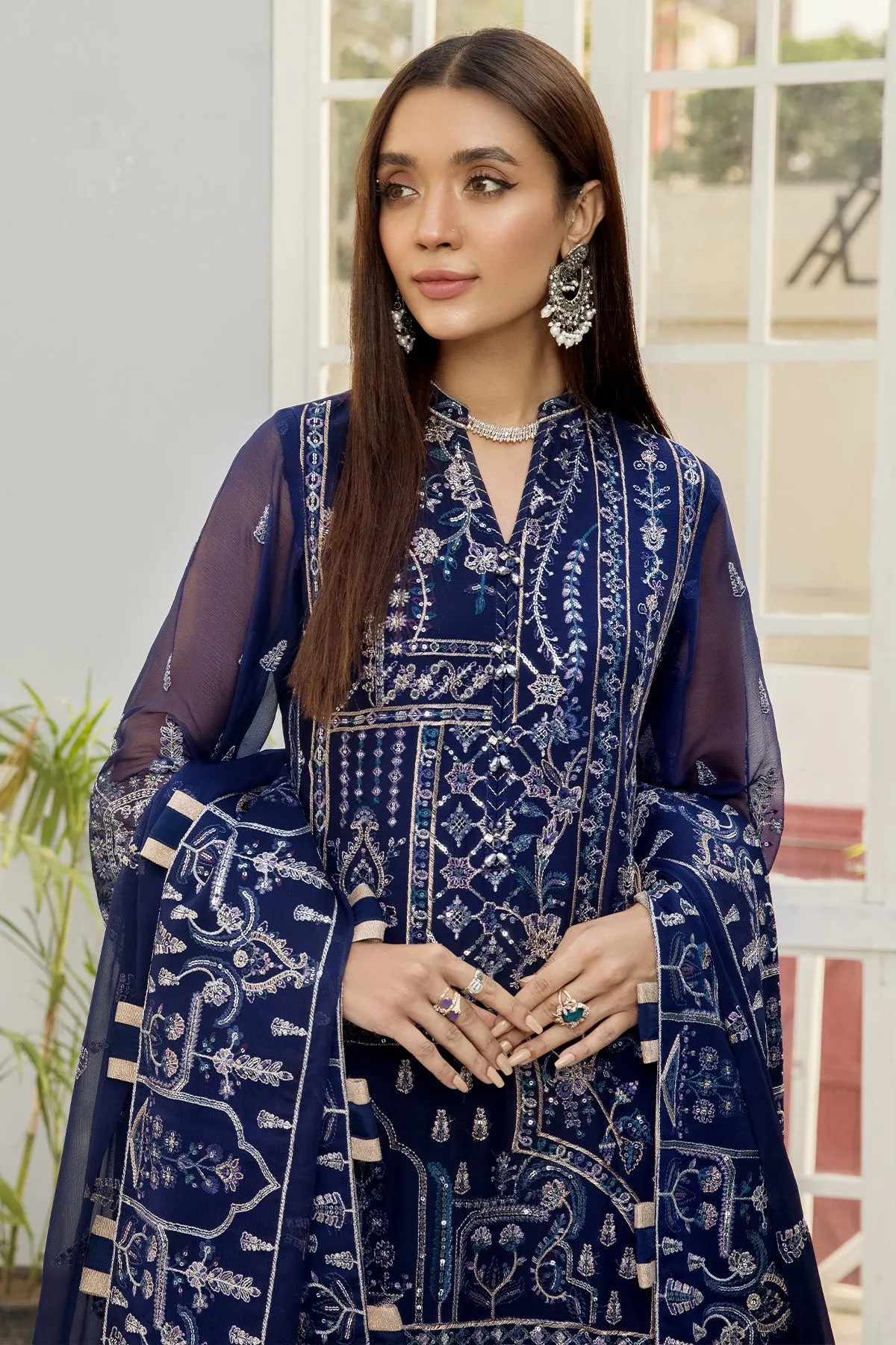Zartash | Alizeh Fashion Embroidered Formal Collection 2022 | Unstitched and Stitched Embroidered Chiffon Suits