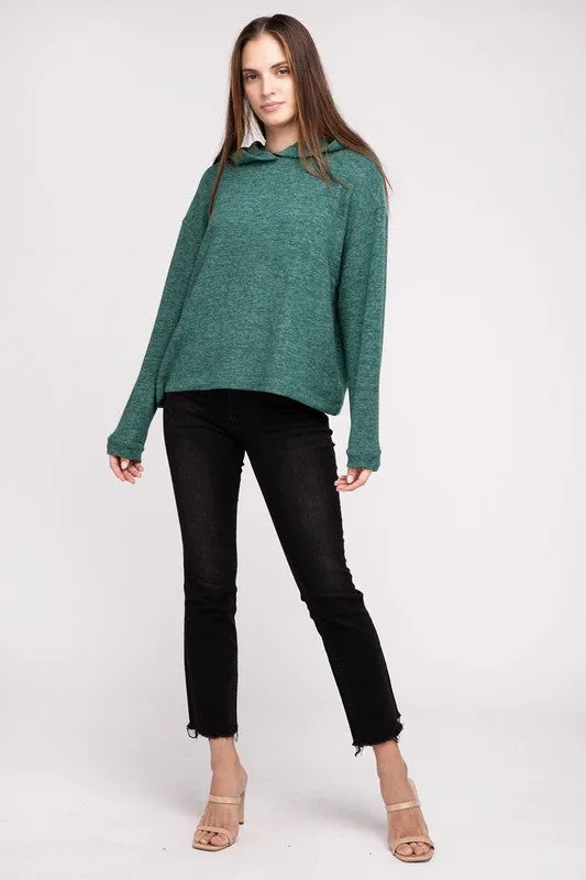 Zenana Brushed Hacci Sweater (Multiple Colors!)