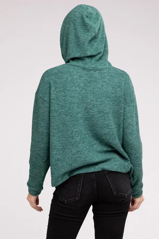 Zenana Brushed Hacci Sweater (Multiple Colors!)
